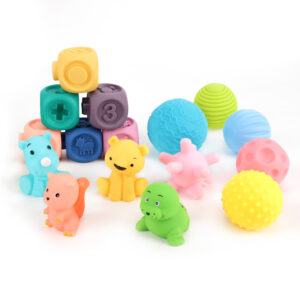Moon – Baby Educational Cubes With Number Block Cubes – Multicolor