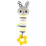 Moon – Good Night Soft Rattle Plush Toy & Teether – Bunny