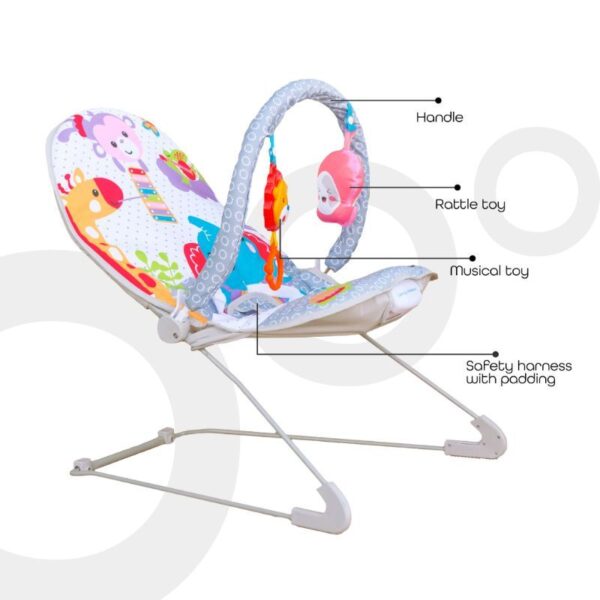 Moon Hop-Hop – Bouncer – Grey