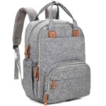Moon – Kary Me Diaper Bag Backpack – Grey