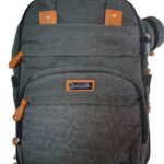 Moon – Kary Me Diaper Bag Backpack – Dark Gray