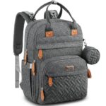 Moon – Kary Me Diaper Bag Backpack – Dark Gray
