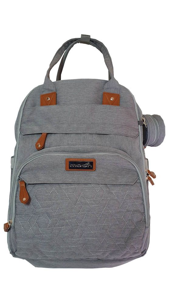 Moon - Kary Me Diaper Bag Backpack - Light Grey
