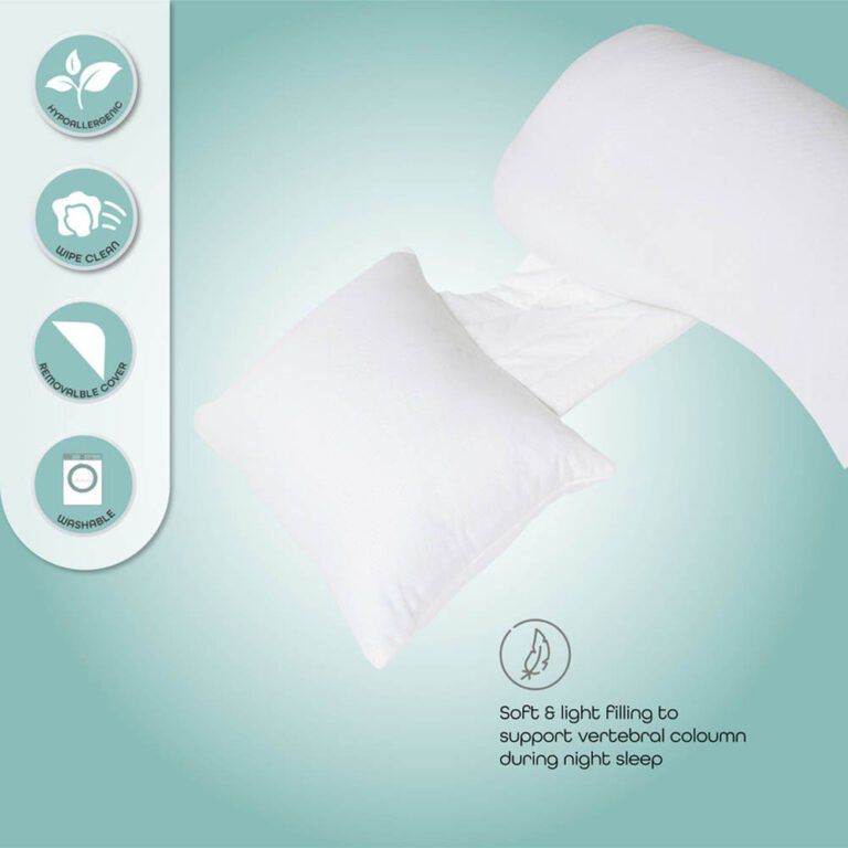 Moon - Multi-Position Pregnancy Pillow - White