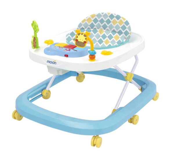 Moon – Pace Baby/Child Walker With Music & Toys – Blue- 6m