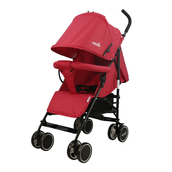 Moon – Neo Plus Light Weight Travel Stroller – Fire Red
