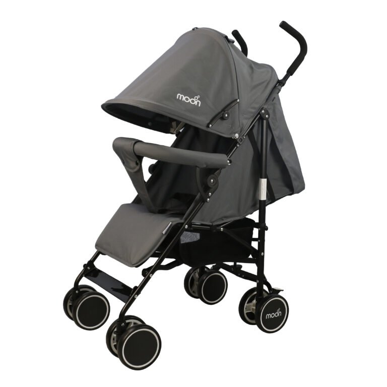 Moon - Neo Plus Light Weight Travel Stroller - Mid Grey