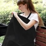 Moon – Organic Nursing Privacy Wraps – Black