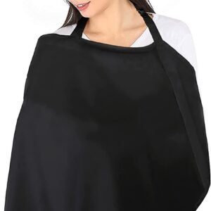 Moon – Organic Nursing Privacy Wraps – Black
