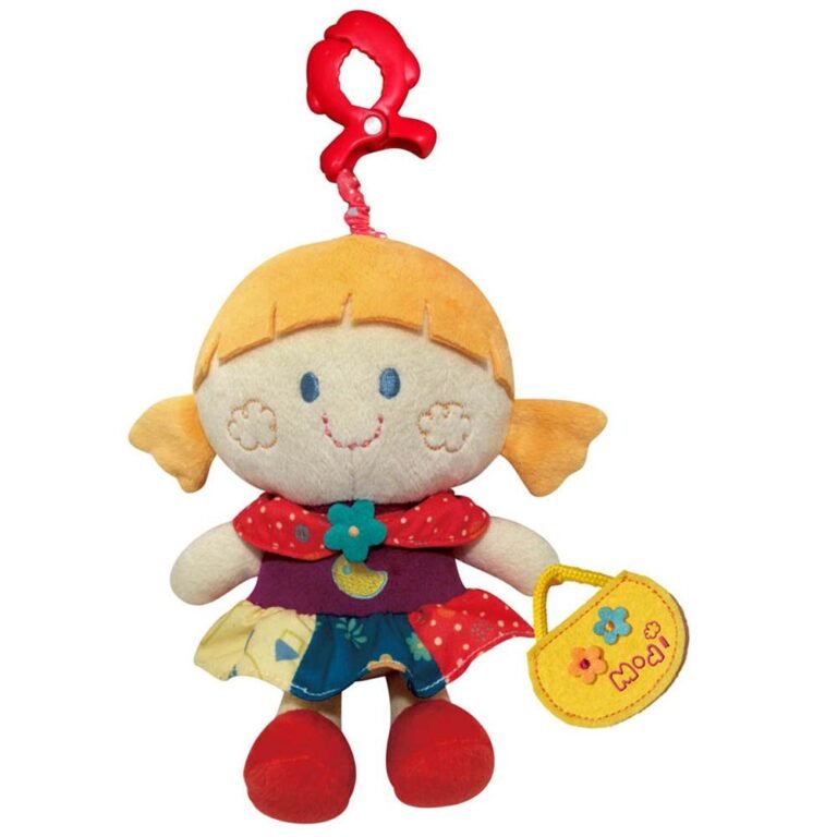 Moon - Pull String Musical Toy For Stroller & Car Seats - Girl