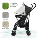 Moon – Safari Ultra Light Weight/Character Baby Stroller – Panda