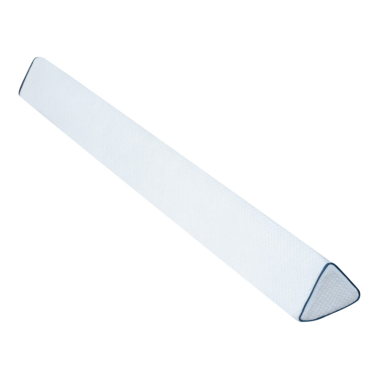 Moon - Soft & Secure Organic Bedrail Bumper (140 Cm X 15 Cm) - White