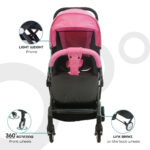 Moon – Travel-Lite Cabin Stroller – Pink