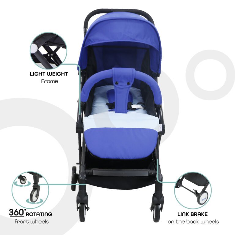 Moon - Travel-Lite Cabin Stroller - Royal Blue