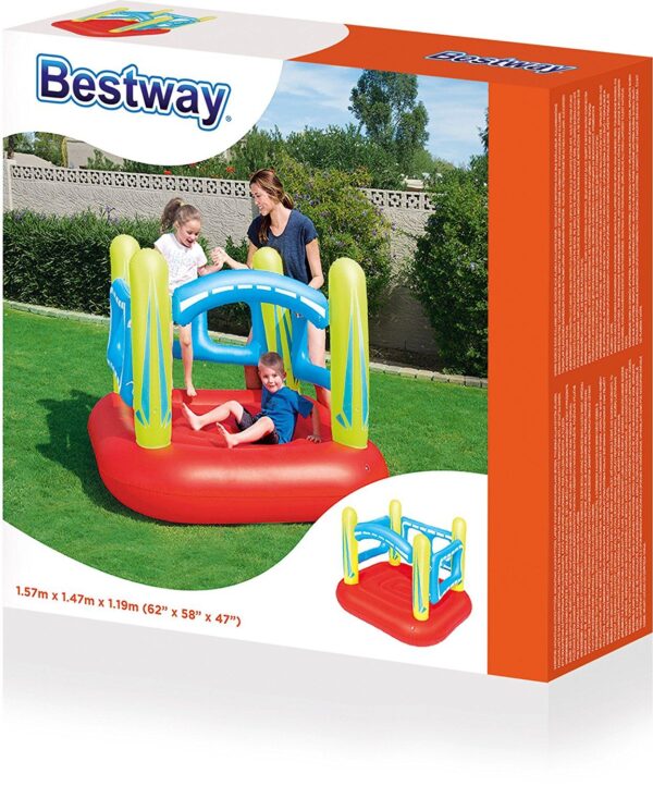 Bestway Bouncetastic Inflatable Bouncer (62 inch x 58 inch x 47 inch)