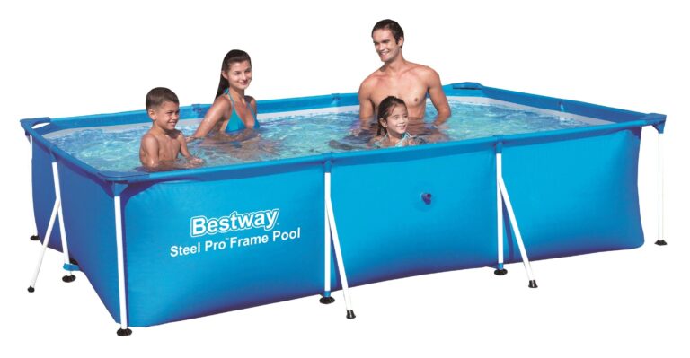 Bestway Steel Pro Frame Rectangular 3300L Above Ground Pool