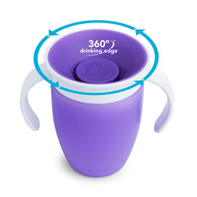 Munchkin - Miracle 360 Trainer Cup 1Pk 7Oz - Purple