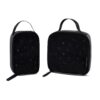 Neobreez – 2-Pack Portable Mesh Baby Diaper Organizer Pouches – Dark Gray/Black