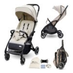 Neobreez – Theta Auto Fold Compact Lightweight Travel Stroller – Beige