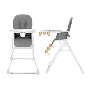 Kinderkraft – Sienna High Chair – Grey