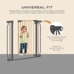 Neobreez FERMII Auto Close Safety Baby & Toddler Gate with 10cm & 20cm Extensions