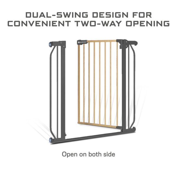 Neobreez FERMII Auto Close Safety Baby & Toddler Gate with 10cm & 20cm Extensions