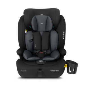 Neobreez -I-BOSTONI Universal Baby/Kids/Child/Toddler Safety 3-In-1 Car Seat – Black/Dark Gray