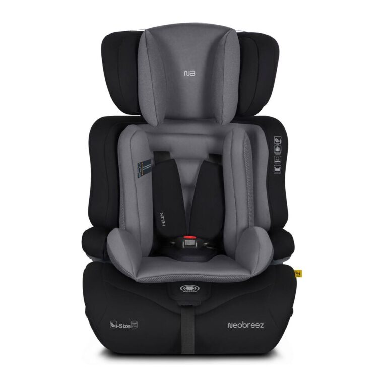Neobreez -I-ELEK Universal Baby/Kids/Child/Toddler Safety 3-In-1 Car Seat - Dark Grey