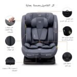 Neobreez – I-EROCA All-In-One Convertible Travel Baby Toddler Kids Child Boys Girls Car Seat – Dark Gray