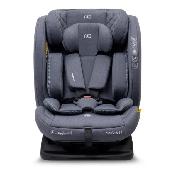 Neobreez – I-EROCA All-In-One Convertible Travel Baby Toddler Kids Child Boys Girls Car Seat – Dark Gray