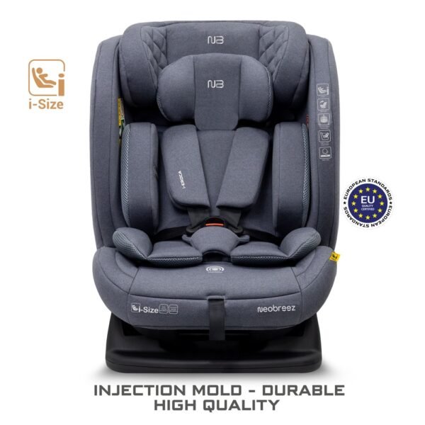 Neobreez – I-EROCA All-In-One Convertible Travel Baby Toddler Kids Child Boys Girls Car Seat – Dark Gray