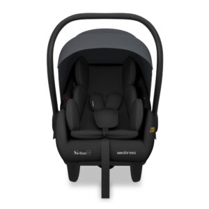 Neobreez - I-SACRO I-Size Infant Travel Portable Car Seat - Gray/Black