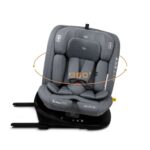 Neobreez – I-VILO 360° Rotatable ISOFIX All-in-1 Convertible Baby Toddler Kids Child Car Seat – Gray
