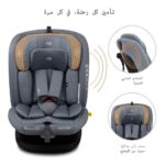 Neobreez – I-VILO 360° Rotatable ISOFIX All-in-1 Convertible Baby Toddler Kids Child Car Seat – Gray