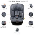 Neobreez – I-VILO 360° Rotatable ISOFIX All-in-1 Convertible Baby Toddler Kids Child Car Seat – Gray