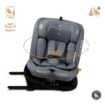 Neobreez – I-VILO 360° Rotatable ISOFIX All-in-1 Convertible Baby Toddler Kids Child Car Seat – Gray