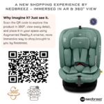 Neobreez -I-VILO 360° Rotatable ISOFIX All-in-1 Convertible Baby Toddler Kids Child Car Seat – Green