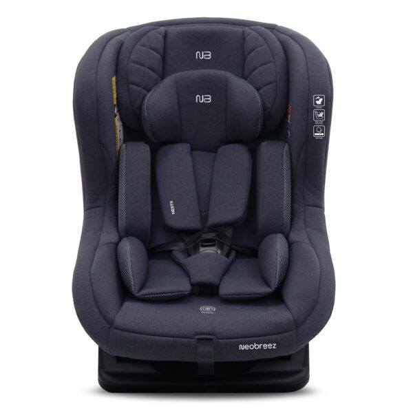 Neobreez NESTII Infant/Baby/Kids/Toddler Travel 2-in-1 Convertible Car Seat – Dark Gray