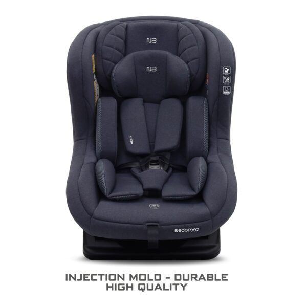Neobreez NESTII Infant/Baby/Kids/Toddler Travel 2-in-1 Convertible Car Seat – Dark Gray
