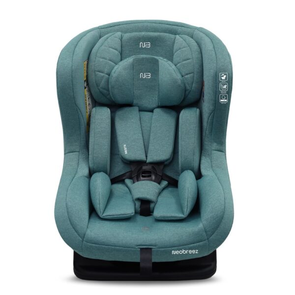 Neobreez NESTII Infant/Baby/Kids/Toddler Travel 2 In 1 Convertible Car Seat – Green