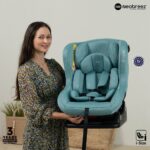 Neobreez NESTII Infant/Baby/Kids/Toddler Travel 2 In 1 Convertible Car Seat – Green