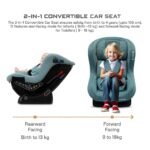 Neobreez NESTII Infant/Baby/Kids/Toddler Travel 2 In 1 Convertible Car Seat – Green
