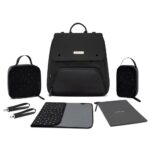 Neobreez ZORI Multifunction Baby Diaper Bag Backpack Nappy Changing Travel Bag – Black