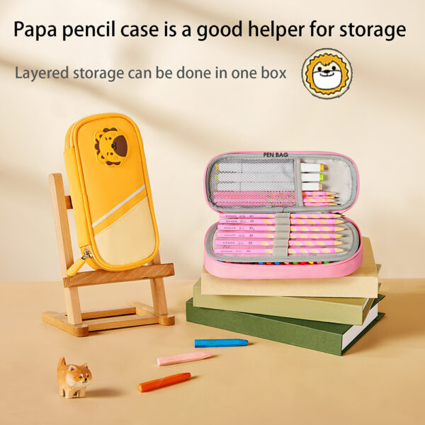 Nohoo – Pencil Case – Lion Yellow