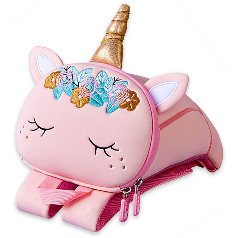 Nohoo - Pre School 3D Bag Unicorn Large - Pink