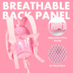 Nohoo – Pre School 3D Bag Unicorn Large – Pink