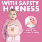 Nohoo – Pre School 3D Bag Unicorn Large – Pink