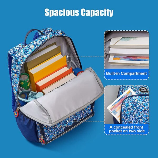 Nohoo – School Bag – Retro Blue