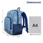 Nohoo – School Bag – Retro Blue