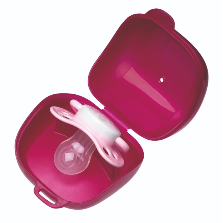 Nip 2in1 Soother Box Sterilizer and Hygienic Case Pink
